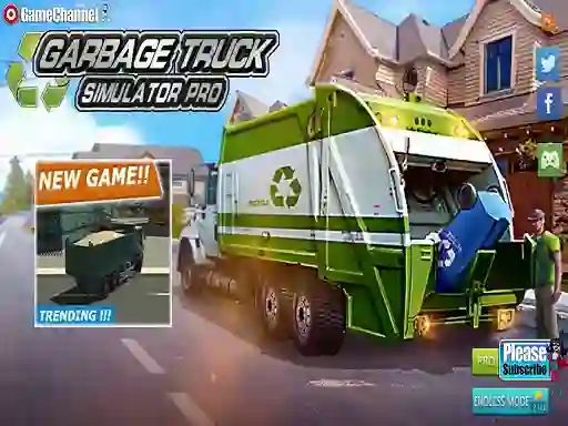 Logħba Garbage Truck Simulator onlajn