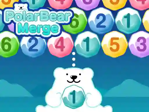 Logħba Polar Bear Merge onlajn