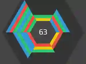 Logħba Color Hexagon onlajn