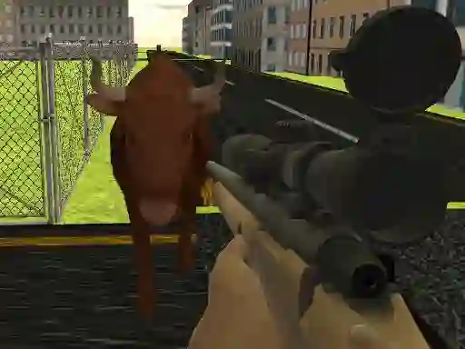 Logħba Angry Bull Shooter onlajn