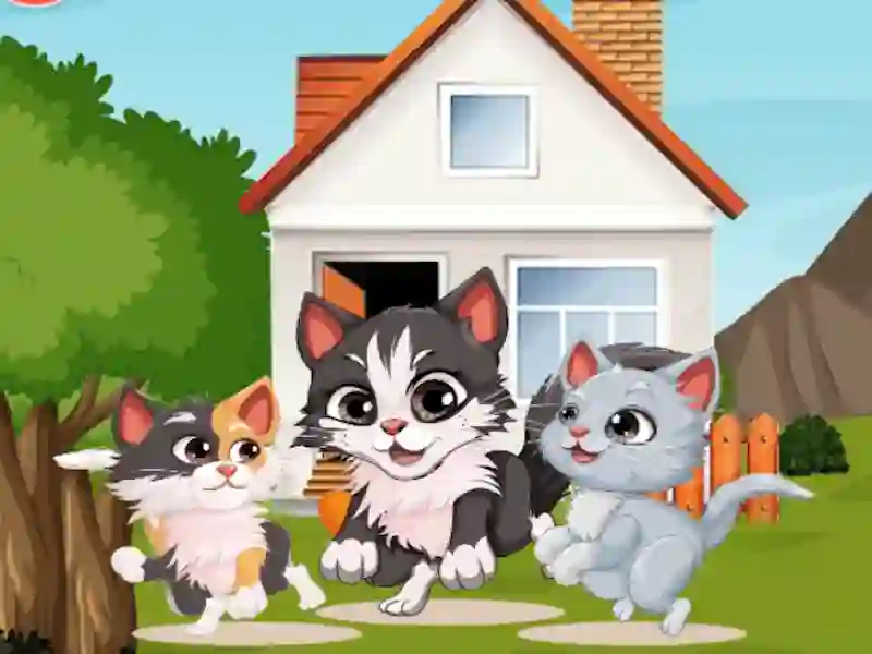 Logħba Purring Paws Escape onlajn