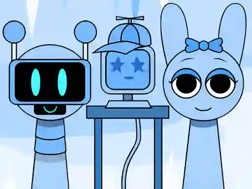 Logħba Huggy Mix Sprunki Music Box onlajn