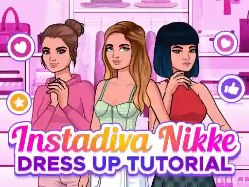 Logħba Instadiva Nikke Dress Up Tutorial onlajn