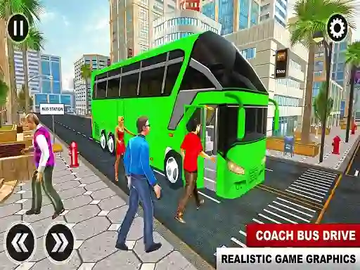 Logħba Euro Coach Bus City Extreme Driver onlajn