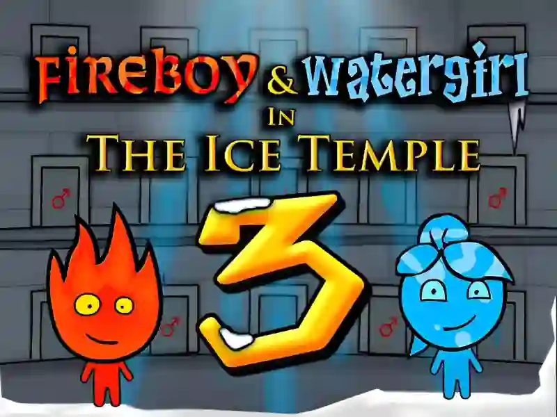 Logħba Fireboy and Watergirl 3 - The Ice Temple onlajn