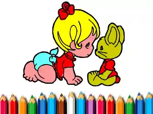 Logħba Back To School: Aby Girl Coloring onlajn