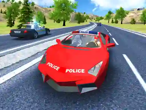Logħba Police Car Stunt Driver onlajn