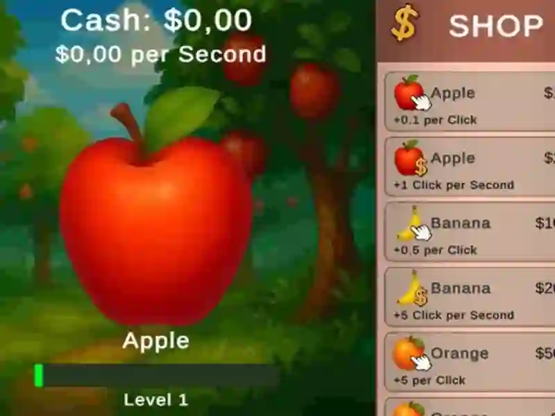 Logħba Fruit Clicker onlajn