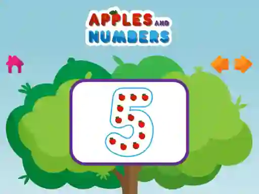 Logħba Apples and Numbers onlajn