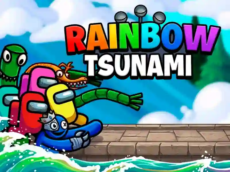 Logħba Rainbow Tsunami onlajn