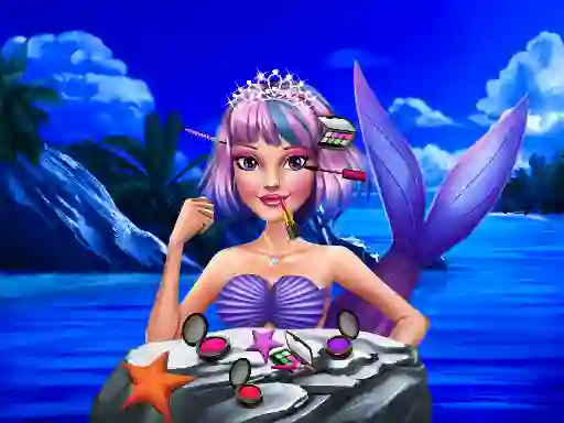 Logħba Mermaid Princess New Makeup onlajn