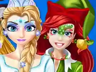 Logħba Christmas Face Painting onlajn