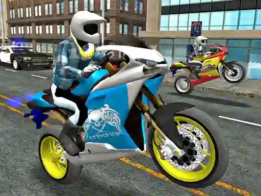 Logħba Sports Bike Simulator 3d 2018 onlajn