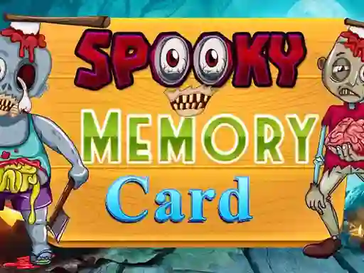 Logħba Spooky Memory Card onlajn
