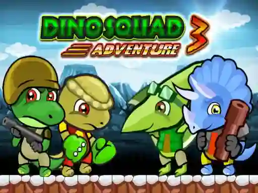 Logħba Dino Squad Adventure 3 onlajn