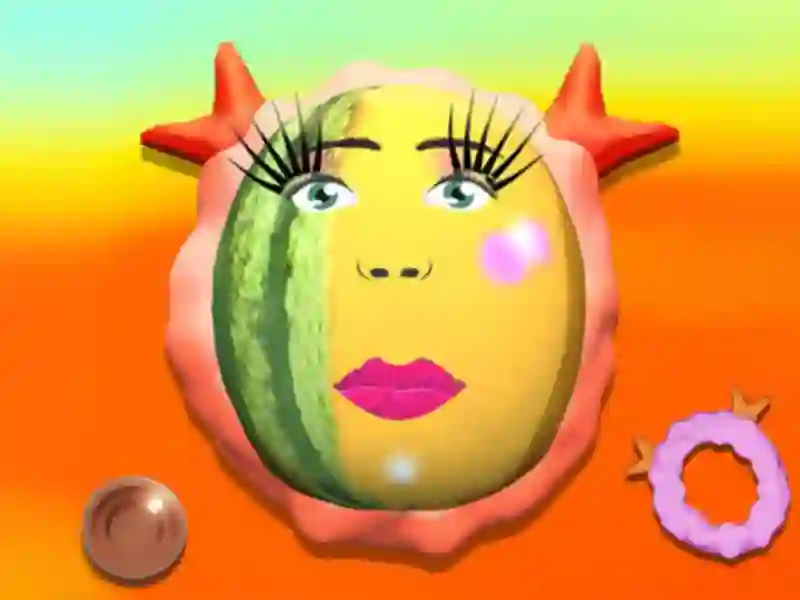 Logħba Makeup Fruits onlajn