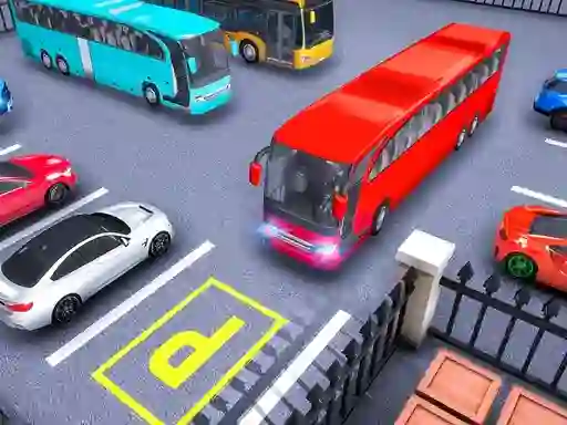 Logħba Real Bus Parking Pick and Drop onlajn