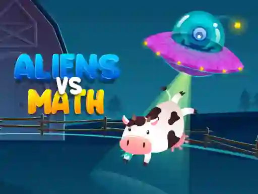 Logħba Aliens Vs Math onlajn