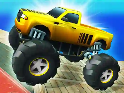 Logħba Monster Truck Port Stunt onlajn