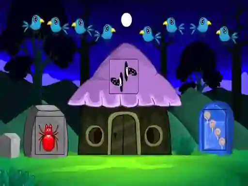 Logħba Halloween Forest Escape 2 onlajn
