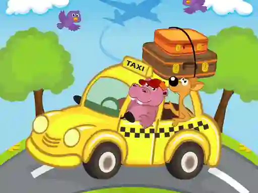 Logħba Animal Cars Match 3 onlajn