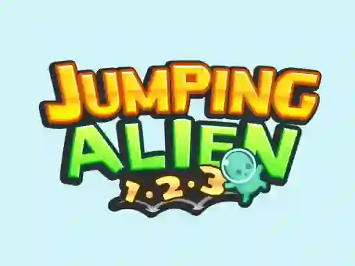 Logħba Jumping Alien 1.2.3 onlajn