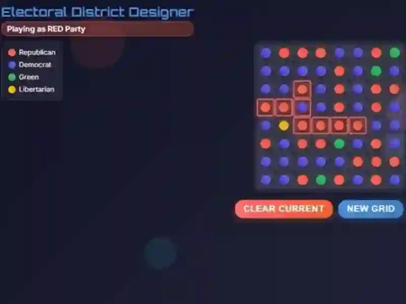 Logħba Gerrymandering Master onlajn
