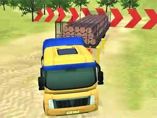 Logħba Modern Offroad Uphill Truck Driving onlajn
