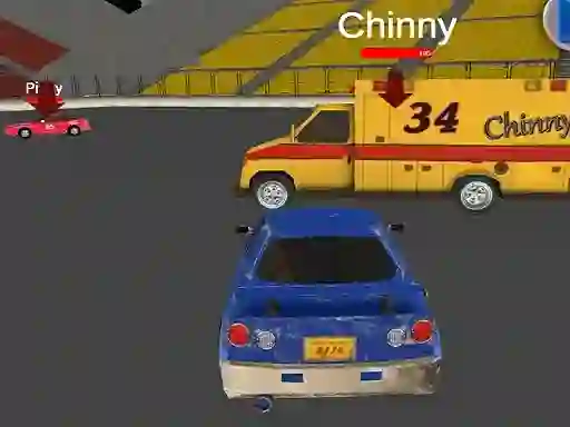 Logħba Chasing Car Demolition Crash onlajn