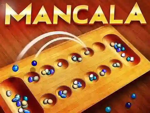 Logħba Mancala 3D onlajn
