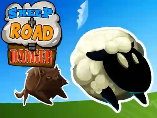 Logħba Sheep + Road u003d Danger onlajn