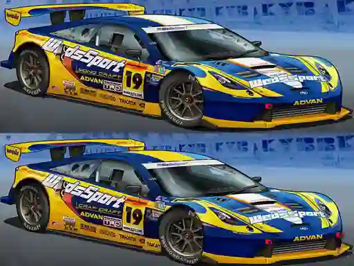 Logħba Spot Differences: Race Car onlajn