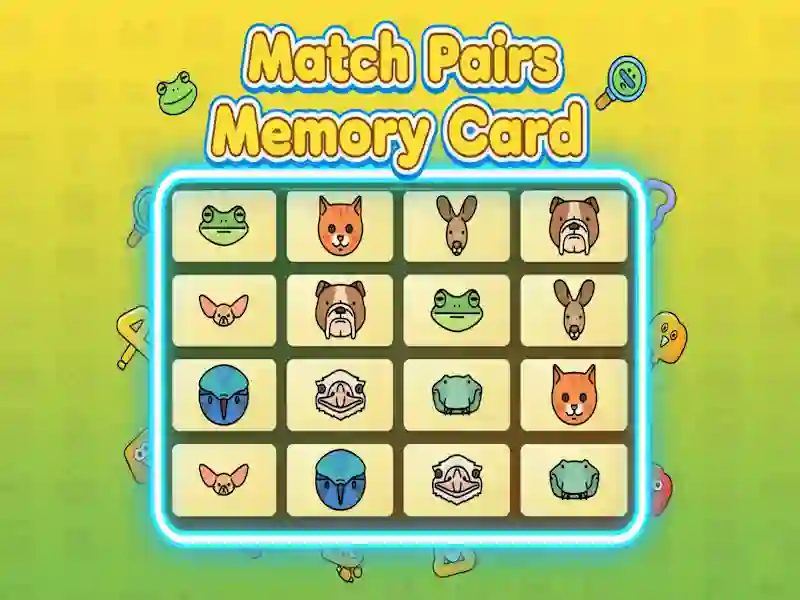 Logħba Match Pairs Memory Card onlajn
