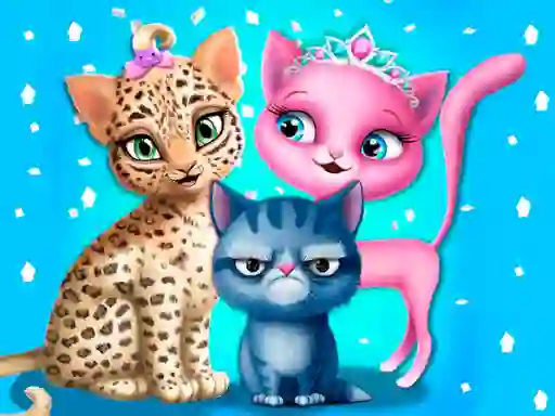Logħba Cat Hair Salon onlajn