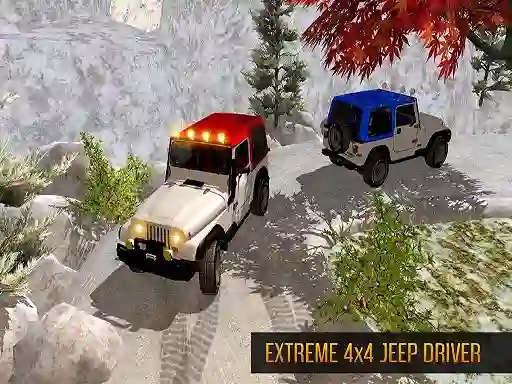 Logħba Hill Tracks Jeep Driving onlajn
