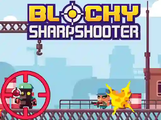 Logħba Blocky Sharpshooter onlajn