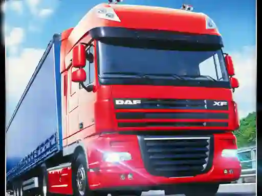 Logħba Euro Truck Simulator Cargo Truck Drive onlajn