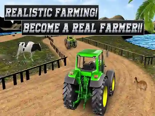 Logħba Real Tractor Farming Simulator : Heavy Duty Tractor onlajn