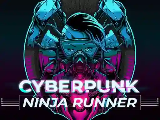 Logħba CyberPunk Ninja Runner onlajn