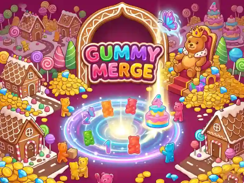 Logħba Gummy Merge onlajn