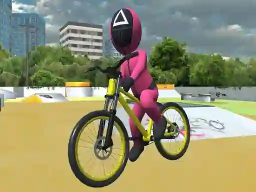 Logħba Squid Gamer BMX Freestyle onlajn