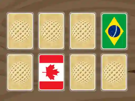 Logħba World Flags Memory onlajn