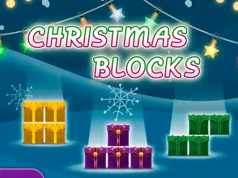 Logħba Christmas Blocks onlajn