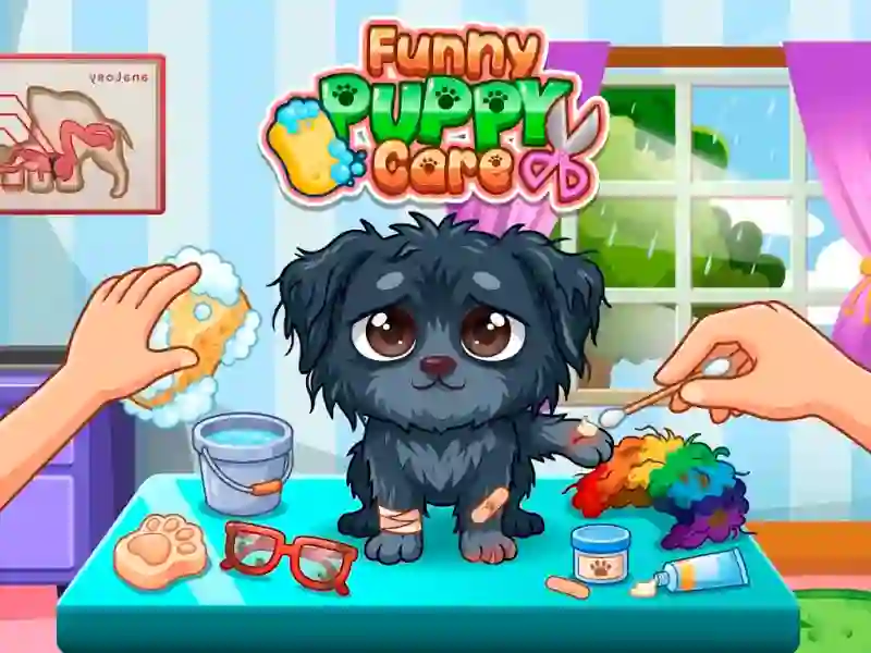 Logħba Funny Puppy Care onlajn