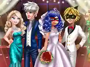 Logħba Ladybug Wedding Royal Guests onlajn