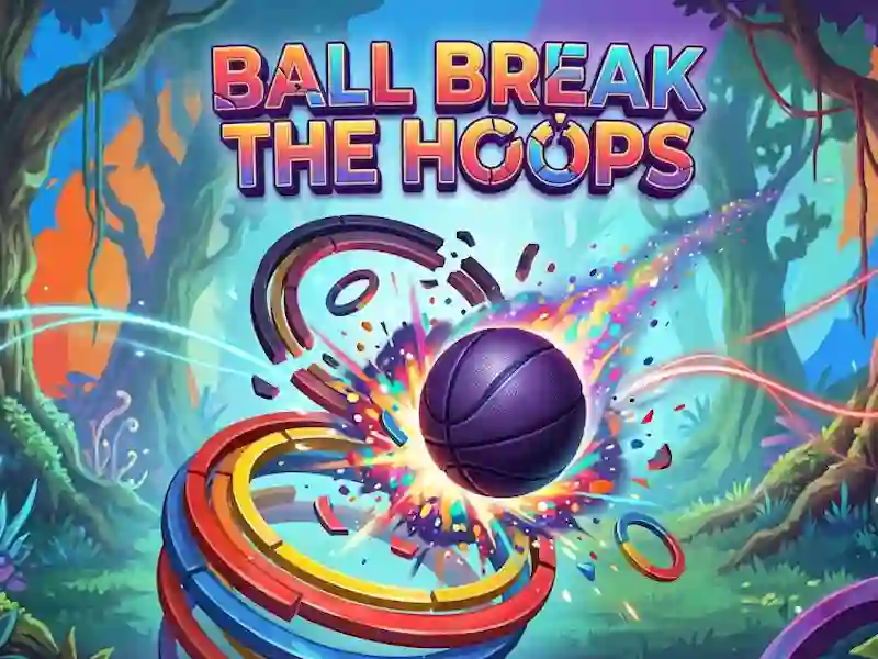 Logħba Ball Break The Hoops onlajn