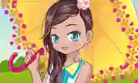 Logħba Kawaii Beauty Dress Up onlajn