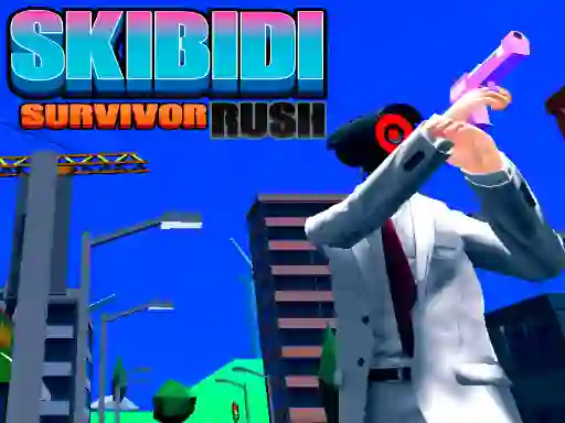 Logħba Skibidi Survivor Rush onlajn