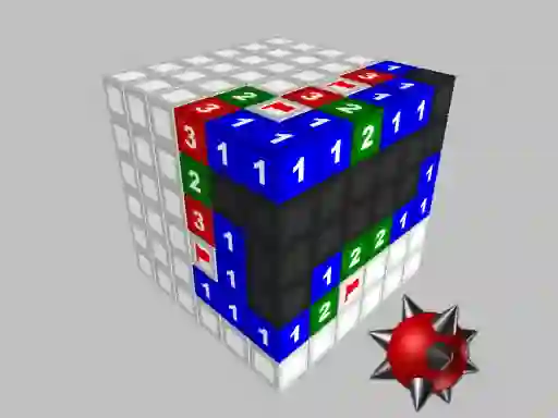 Logħba Minesweeper 3d onlajn