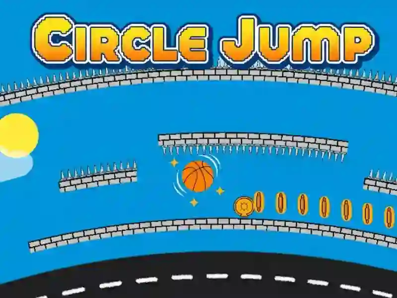 Logħba Circle Jump onlajn